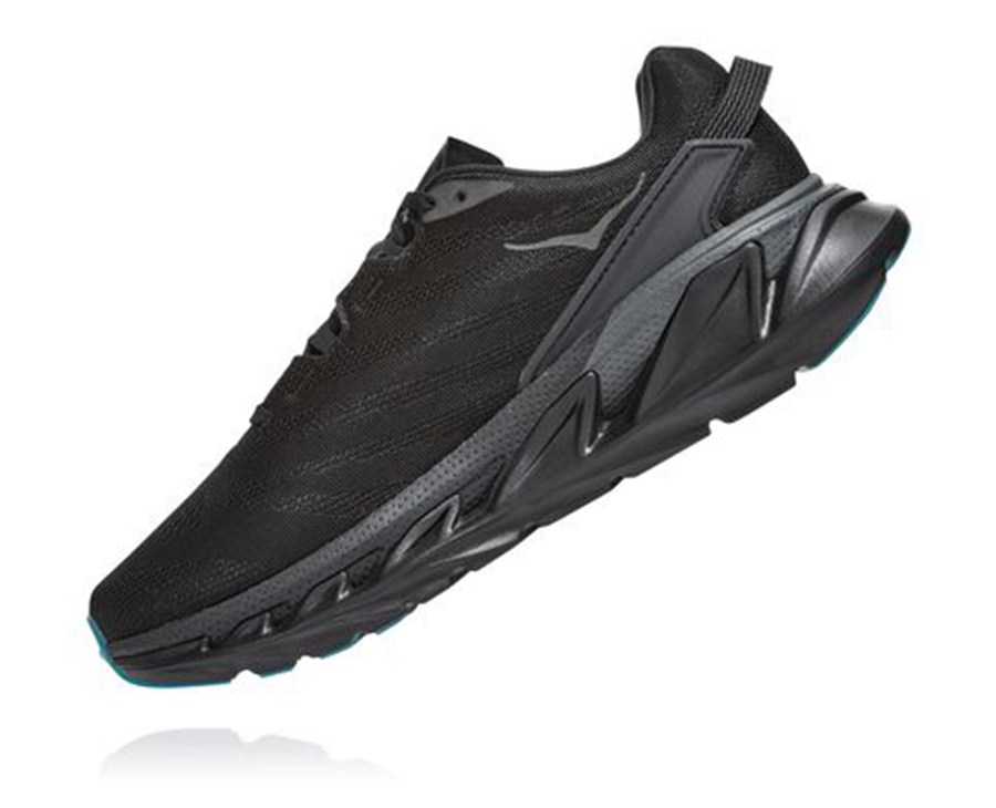 Hoka One One Mens Running Shoes - Elevon 2 - Black - NMIA28564